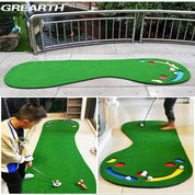 Galileo Multi-hole golf mat with slope