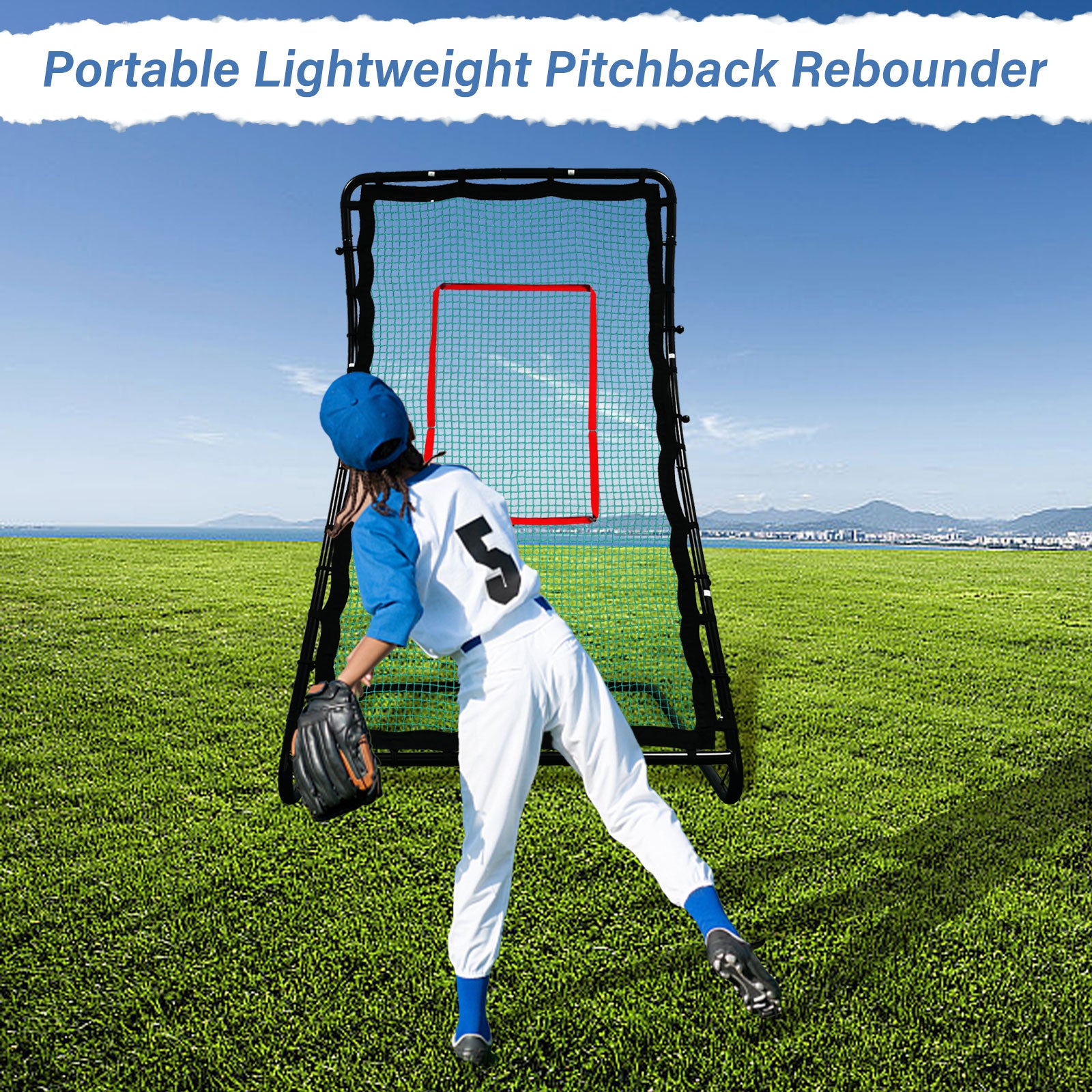 PitchbackBaseballRebounderNetPortableAdjustableFoldingMiniSoftballSport4X7FTBaseballTrainerRebounderNets2.jpg