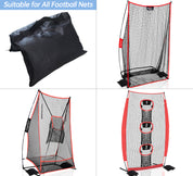 Galileo net sandbag, weight-stable sandbag, weight-stable, can hold up to 12 pounds, Lacrosse,Badminton and Baseball Net goal (includes sand, not included)