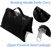 Galileo net sandbag, weight-stable sandbag, weight-stable, can hold up to 12 pounds, Lacrosse,Badminton and Baseball Net goal (includes sand, not included)