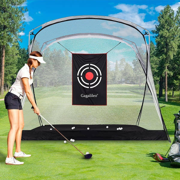 Gagalileo Golf practice Net 9X7X5ft - Galileo Sports