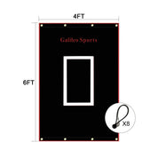Gagalileo Softball Pitching Target 4X6ft