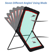 Baseball&Lacrosse Rebounder Net – 4FT x 7FT Multi-Position Pitch Back Trainer – Pitching, Fielding & Lacrosse Practice Net with High-Impact Bounce