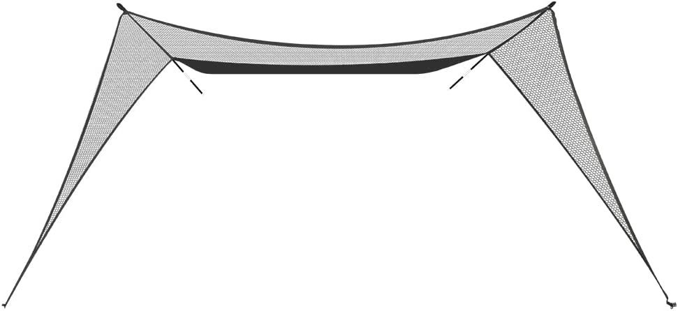 Golf Net Roof Net for 10x7x6FT,Roof Net Attachment,Golf Hitting Nets Training Aids,Golf Roof Net-CAD