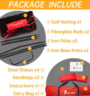 Gagalileo sports Football Throwing Net 7x4ft - Galileo Sports