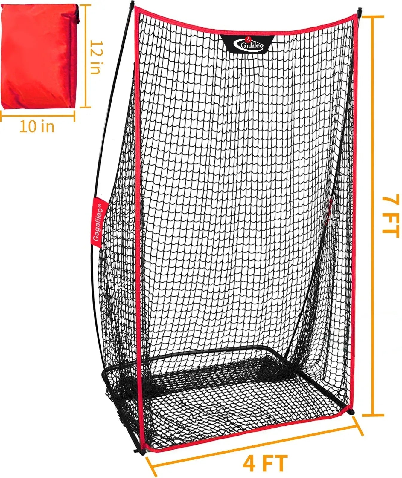Gagalileo sports Football Throwing Net 7x4ft - Galileo Sports