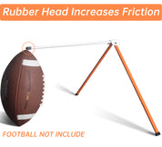 Galileo Metal Football Kicking Tee - Adjustable Field Goal Kicking Stand for All Football Sizes, Portable Practice Training Aid