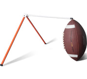 Galileo Metal Football Kicking Tee - Adjustable Field Goal Kicking Stand for All Football Sizes, Portable Practice Training Aid