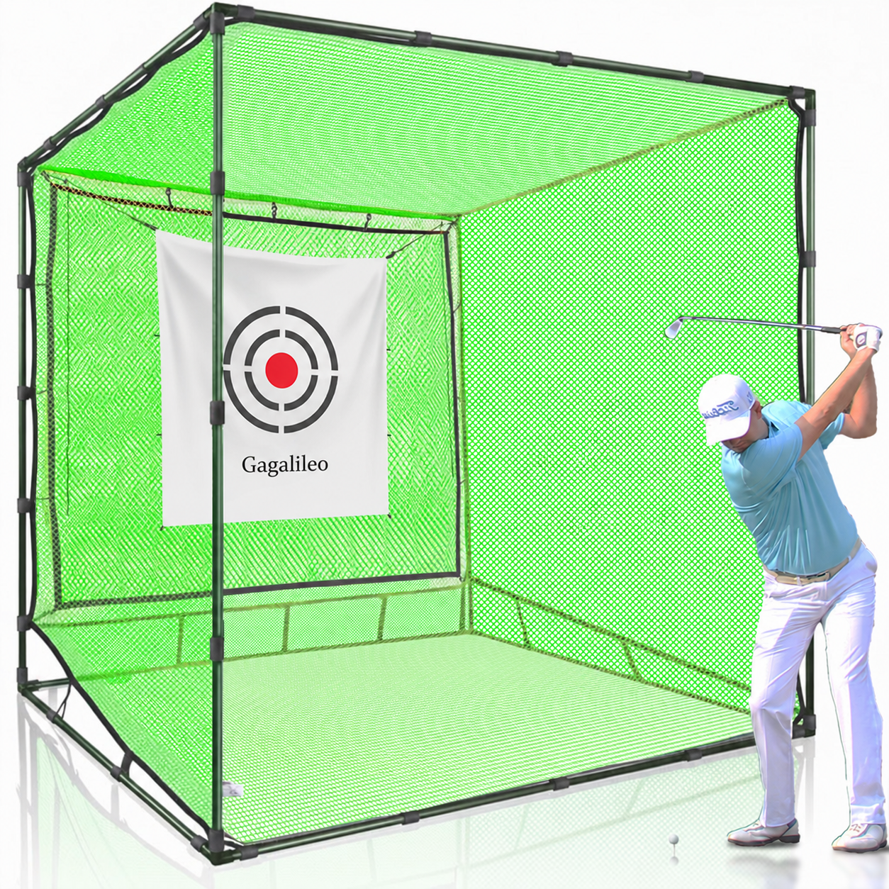 Gagalileo Golf Hitting cage 10x10x10ft - Gagalileo