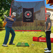 8x7 Golf Hitting Net for Backyard Training Equipment