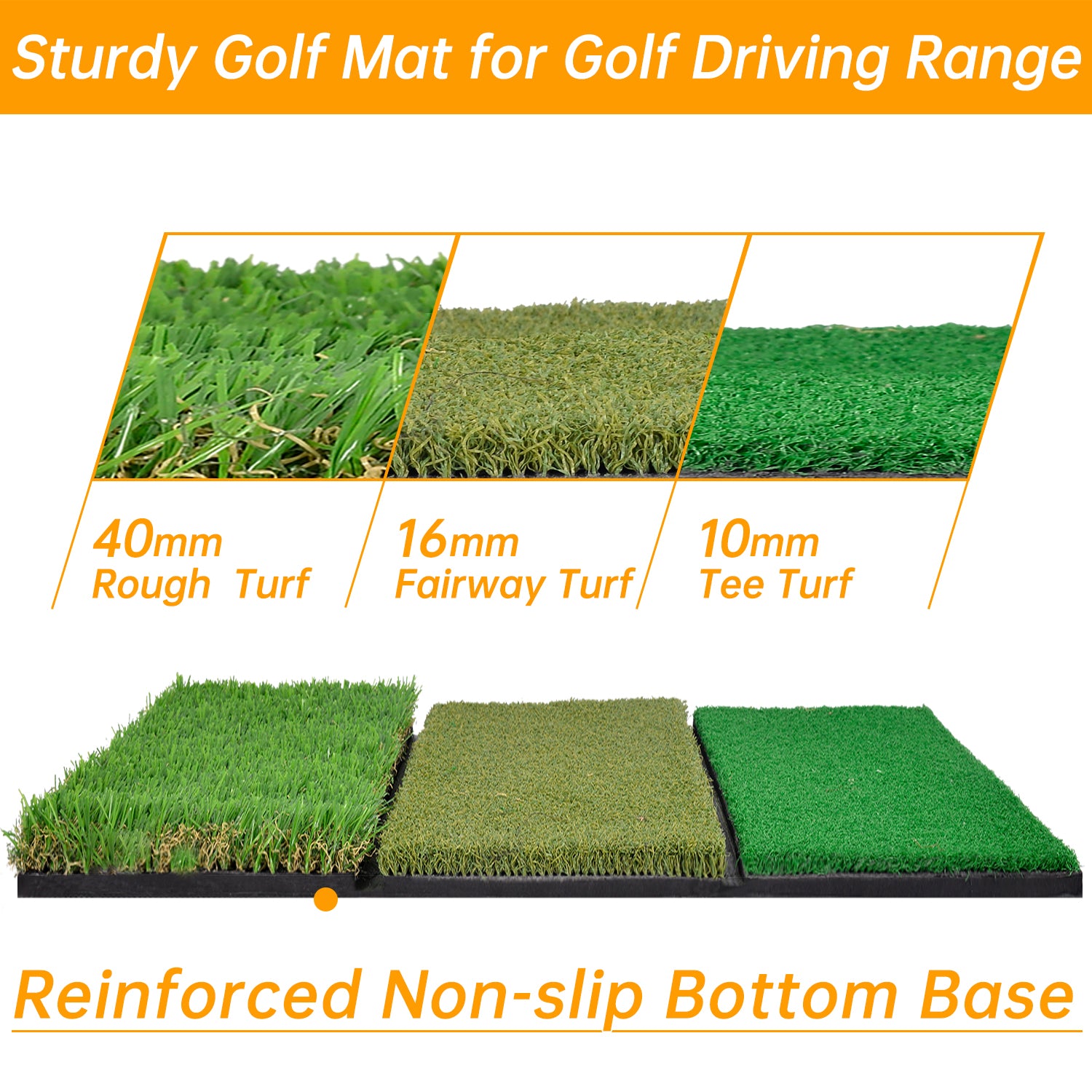 8x7 Golf Hitting Net for Backyard Training Equipment