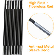 Gagalileo Golf Replacement Straight Poles for 10x7x6FT Golf Net-Classic Style