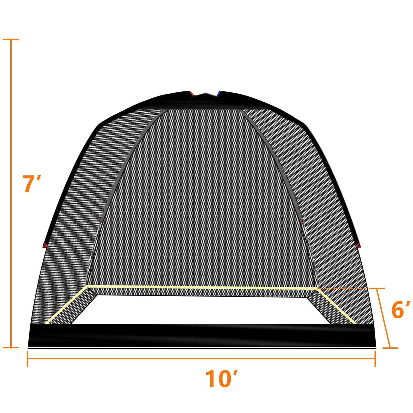 golf replacement net 10x7x6ft