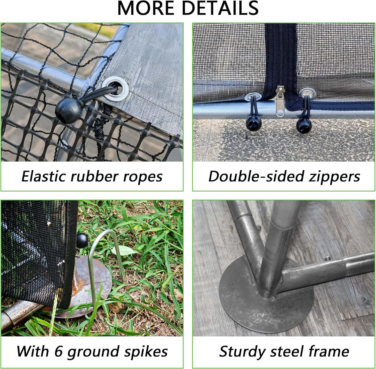 Galileo 13x10ft Walk-In Chicken Coop with Waterproof Cover - Heavy Duty Metal Poultry Pen for Hens, Ducks & Rabbits, Spire Roof Design for Backyard/Farm Use