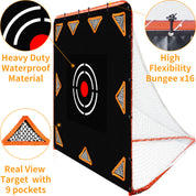 Lacrosse target cloth 6x6ft