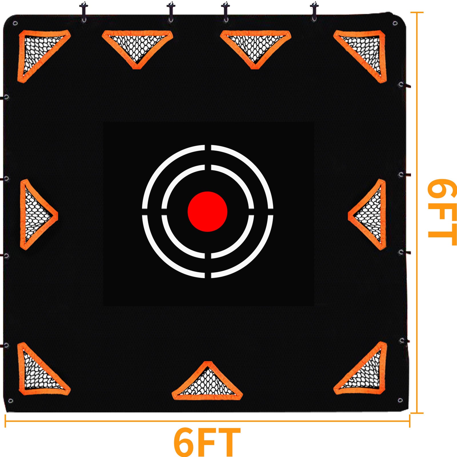 Lacrosse target cloth 6x6ft