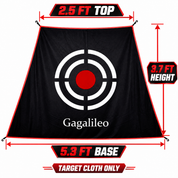 Gagalileo Golf Training Replacement Target 5.3x3.7x2.5ft