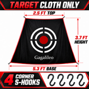 Gagalileo Golf Training Replacement Target 5.3x3.7x2.5ft