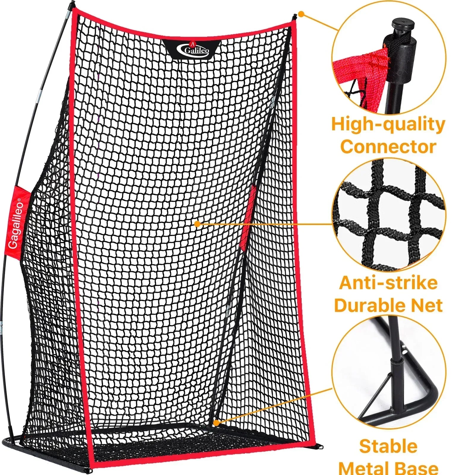 Gagalileo sports Football Throwing Net 7x4ft - Galileo Sports