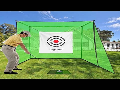 Gagalileo Golf Hitting Practice Cage 7.7X7.7X4.6 ft