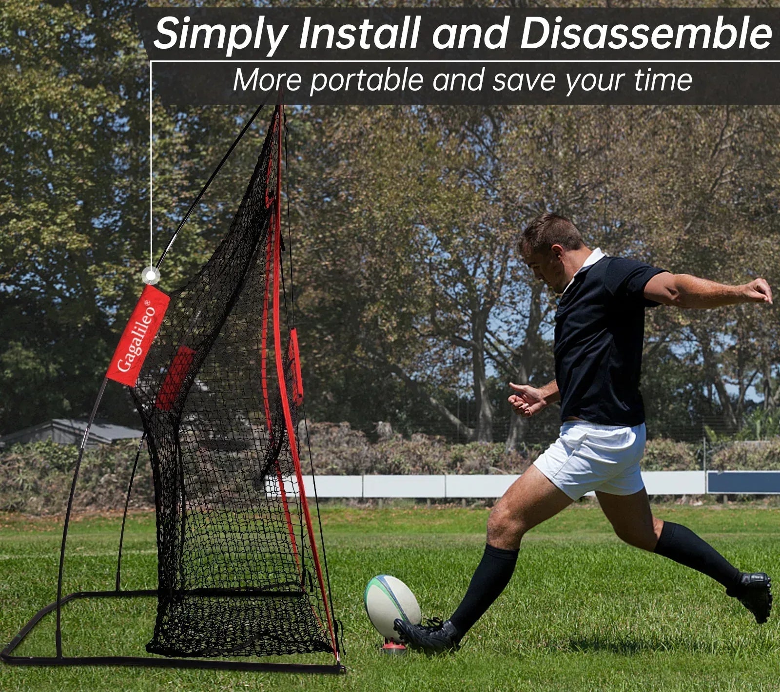 Mini Football Net Astro Thursday Night Football Podiuax Portable Football Trainer Throwing Net ...