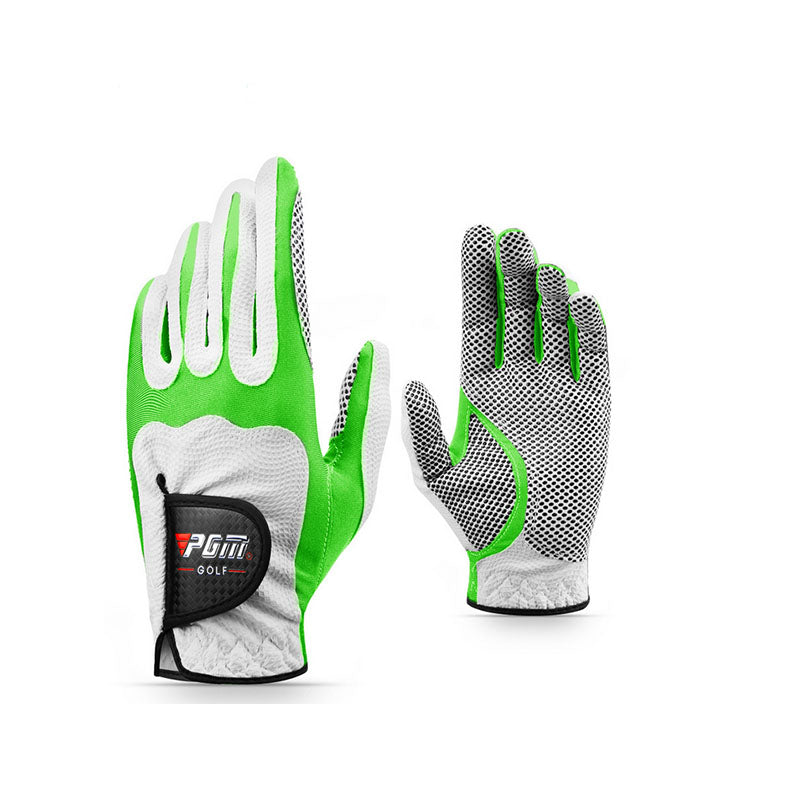 Particle Anti-Slip Golf Microfiber Gloves