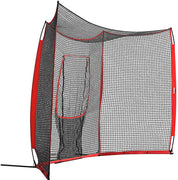 Galileo Baseball&Softball Practice Hitting Pitching Net with Carry Bag | Large Size 16'x9'X6.5 Size