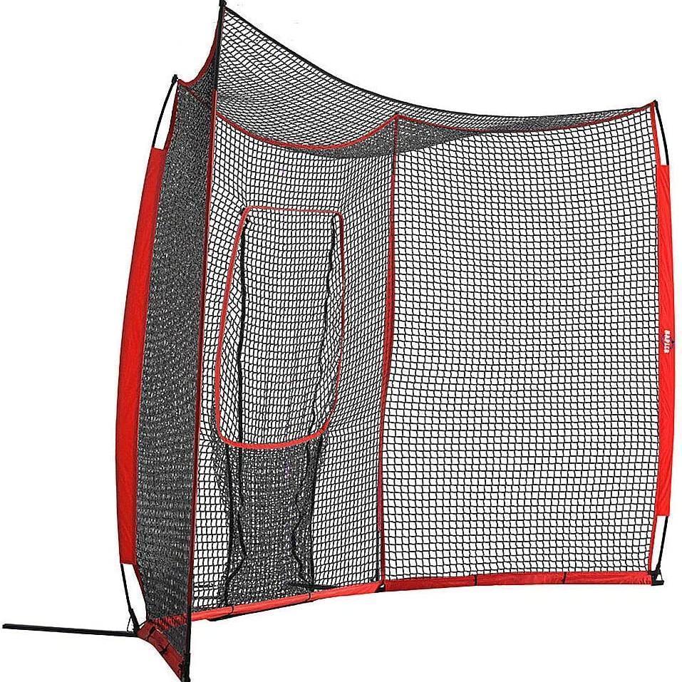 Galileo Baseball&Softball Practice Hitting Pitching Net with Carry Bag | Large Size 16'x9'X6.5 Size - Galileo Sports
