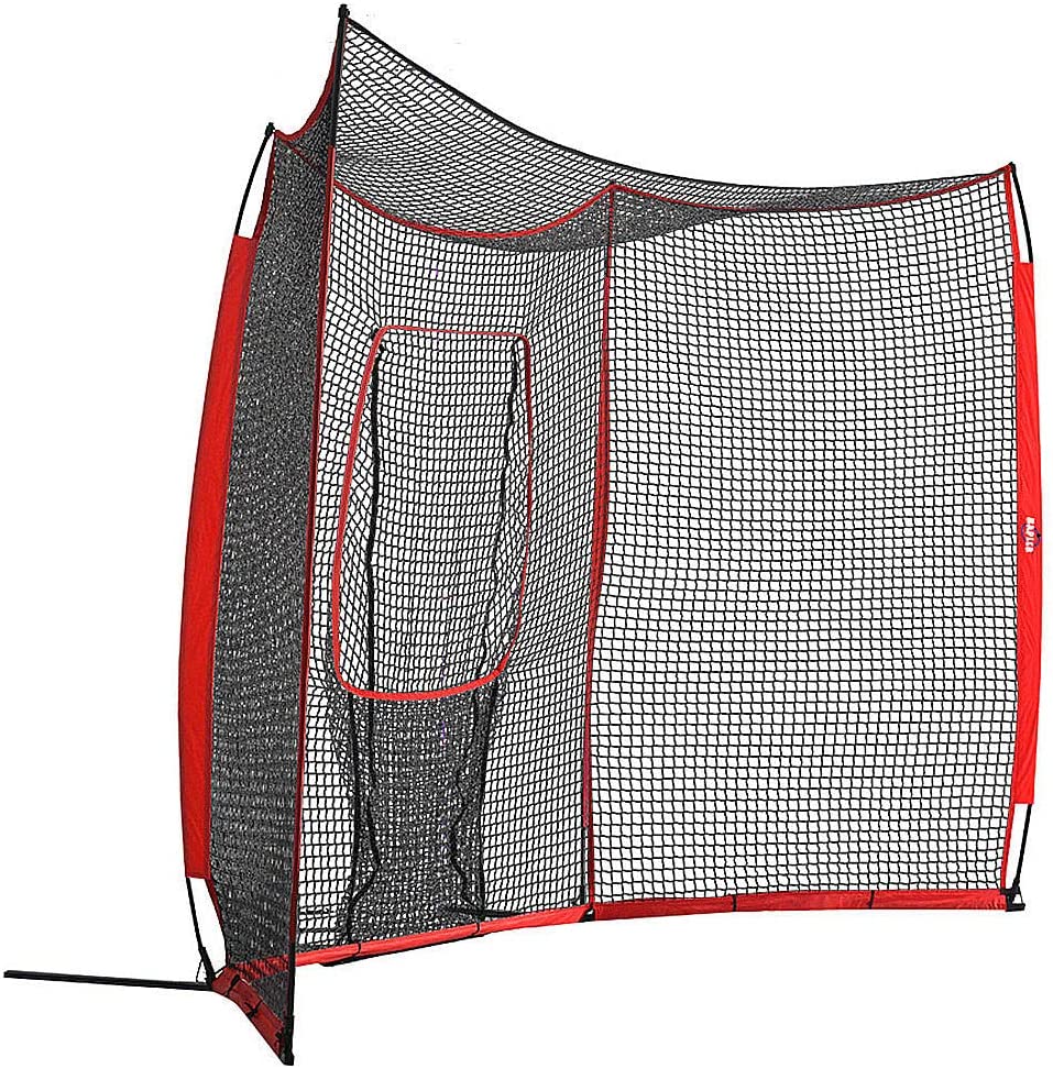 Galileo Baseball&Softball Practice Hitting Pitching Net with Carry Bag | Large Size 16'x9'X6.5 Size