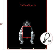 Gagalileo Softball Backstop Viny Target 5X6ft - Galileo Sports