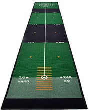 Galileo Golf Putting Green Golf Training Mat for Indoor & Outdoor with Carry Bag | 10'X1.6'Size
