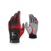 Partikel-Anti-Rutsch-Golf-Mikrofaser-Handschuhe