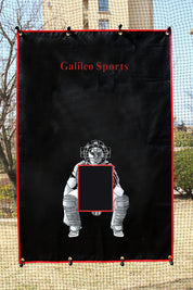 4X6 Galileo ソフトボール バックストップ ビニール/ヘビーデューティ ケージ ピッチング ターゲット