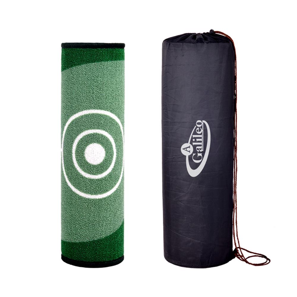 Galileo Golf Putting Mat Putting Green Golf Training Mat with Carrying Bag Putting Mats | 10'x1.6'Size