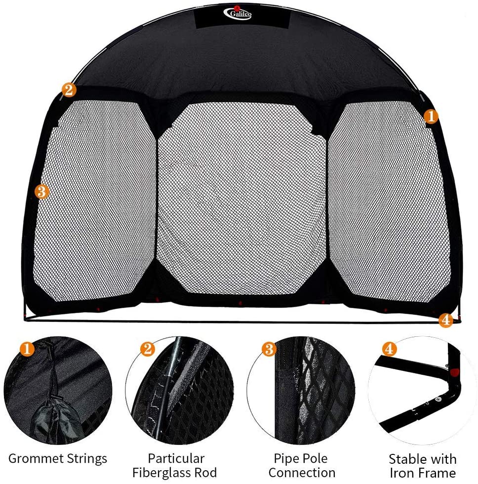 11.5X6X9.6 Baseball & Softball Pitching Net Hitting /Net Protective Screen