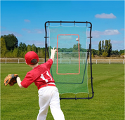 Galileo 4FTX6.3FT Throwing Practice Baseball Throwback Return Trainer Screen