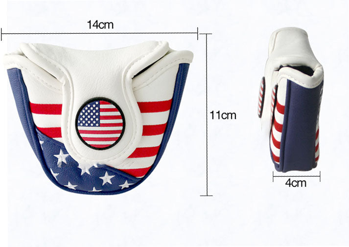 The Stars and Stripes Golf Putter Head Cover | deportes galileo