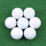 Una docena de pelotas de golf de dos pisos para practicar | deportes galileo