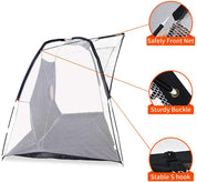 Galileo Golf Roof Net Attachment Golf Training Aids for Golf Practice Nets | 105''x54''x60'' Size