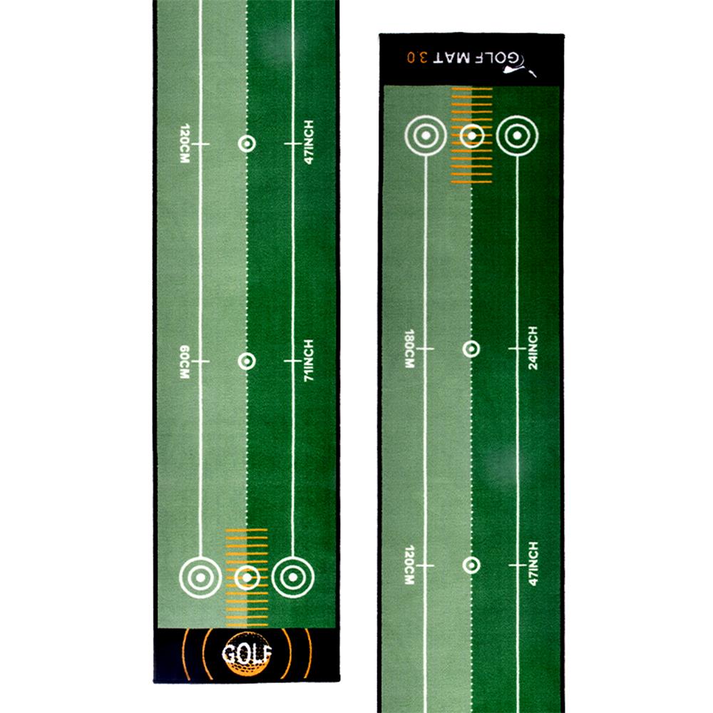 Galileo Golf Putting Mats Putting Green Golf Training Mat with Carrying Bag Putting Mats | 10'x1.6'Size