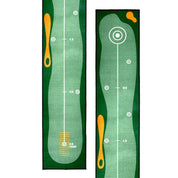 Galileo Golf Putting Mat Putting Green Golf Training Mat with Carrying Bag Putting Mats | 10'x1.6'Size