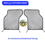 Galileo Baseball Pitching Protection Screen in Z-Form