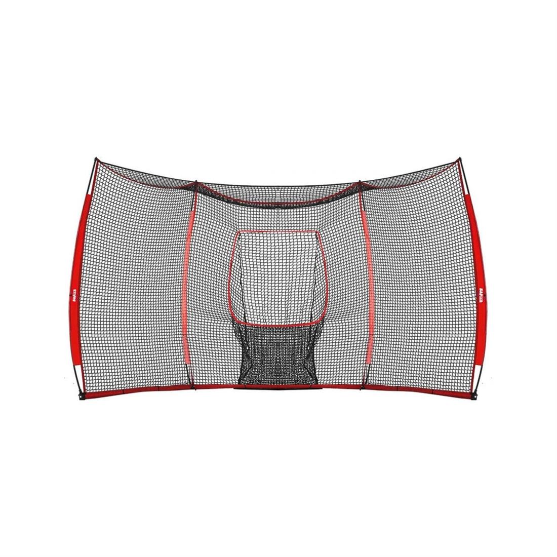 Galileo Baseball&Softball Practice Hitting Pitching Net with Carry Bag | Large Size 16'x9'X6.5 Size