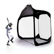 Pitcher Screen Baseball Softball Pitching Screen Baseball Protective Screen | 12'X6'X9.5'| Galileo Sports