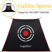 Reemplazo de objetivo de golf para la red de golf Galileo | para red de practica de golf 3,6x5x7,8 | deportes galileo