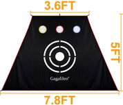 Golf Replacement Target 2in1 Chipping Target for Galileo Golf Net | for 3.6x5x7.8 Golf practice net | Galileo Sports