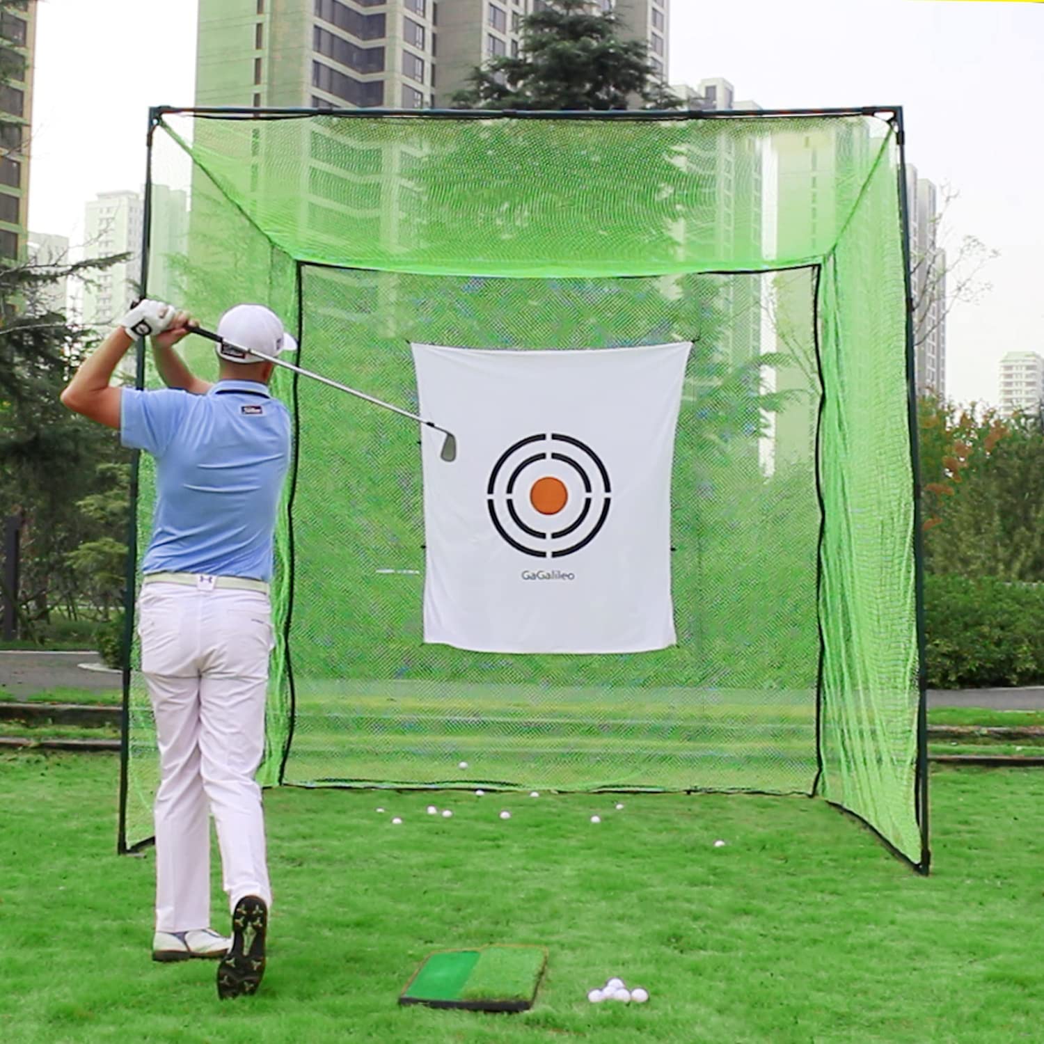 10x10 Galileo Golf Cage Replacement Net Piece