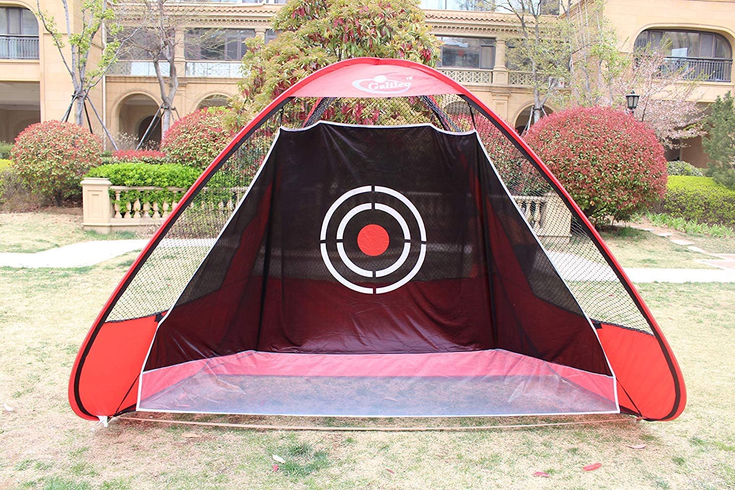 Pop Up Golf Net Golf Hitting Net Golf Practice Nets for Backyard Driving | 10.3'X6'X6.5' | Galileo Sports