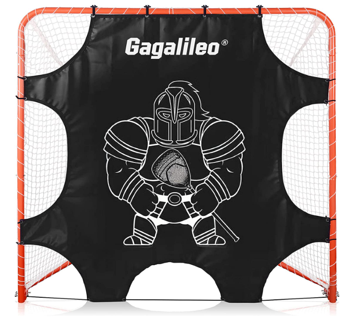 6X6 Gagalileo Portable Lacrosse Goal/Lacrosse Net with Steel Frame