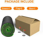 Galileo Golf Putting Mats Putting Green Indoor Golf Putting Training Practice Turf Grass Mat | 3.3'x10'Size